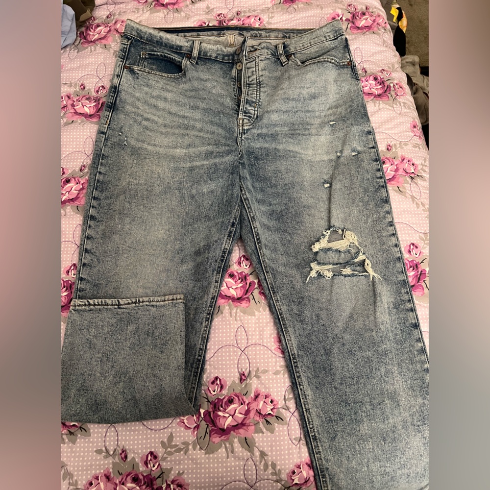 Old Navy Light Blue High-Rise Jeans